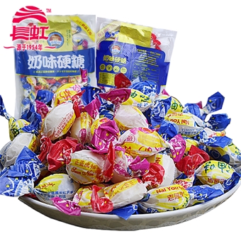 老蓝旗奶味硬糖500