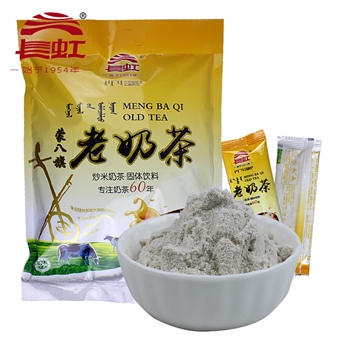 蒙八旗炒米咸味奶茶