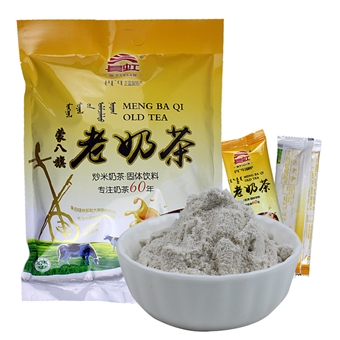 蒙八旗炒米咸味奶茶