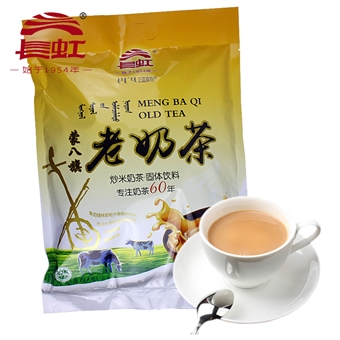蒙八旗炒米咸味奶茶